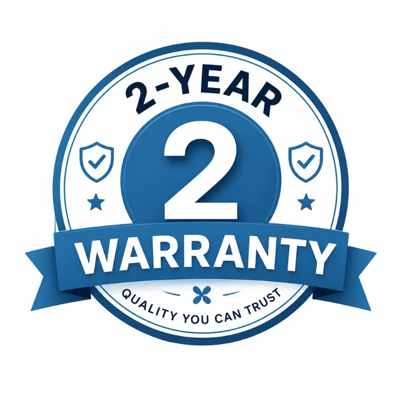 2-Year Warranty