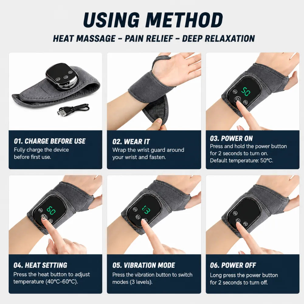 Vexnori™ - Heated Wrist Massager