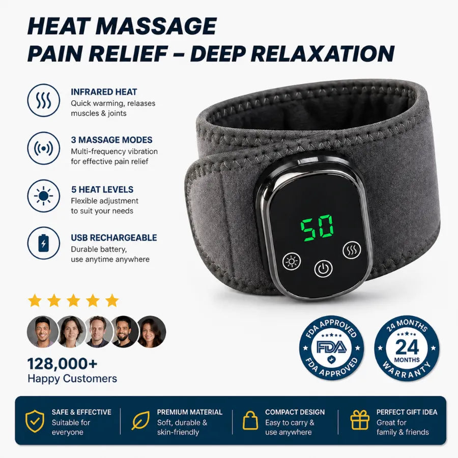 Vexnori™ - Heated Wrist Massager